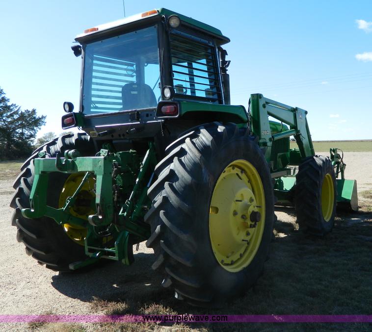 image for item AZ9108 1984 John Deere 4850 MFWD tractor