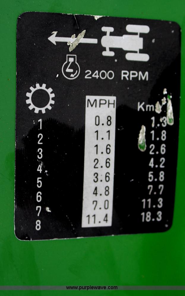 image for item C1680 1985 John Deere 750 MFWD tractor