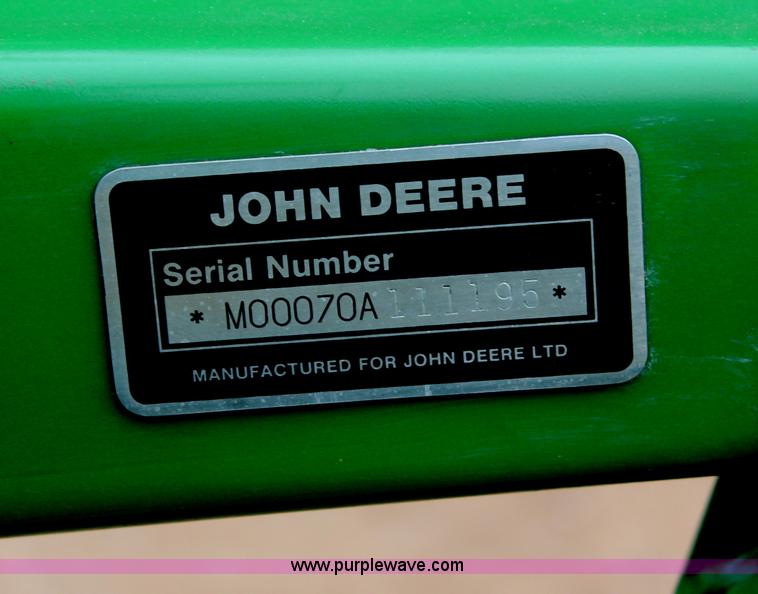 image for item C1680 1985 John Deere 750 MFWD tractor
