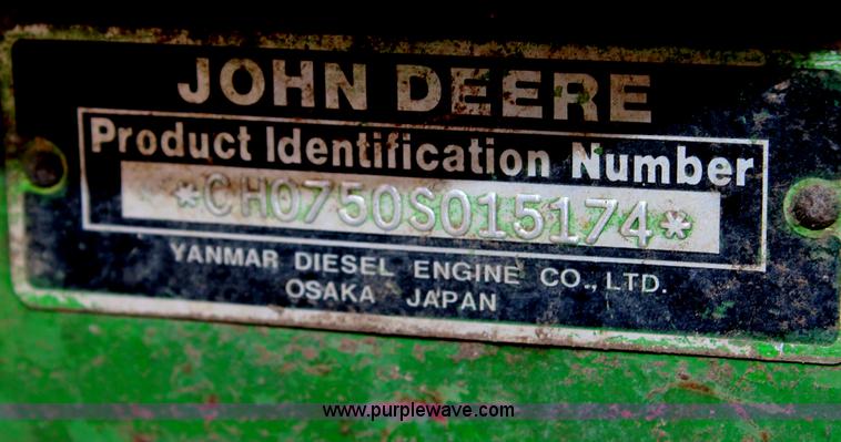 image for item C1680 1985 John Deere 750 MFWD tractor