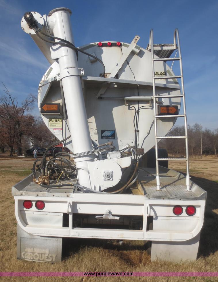 image for item F6743 2002 Warren AT-36-SER09 36' bulk feed semi trailer