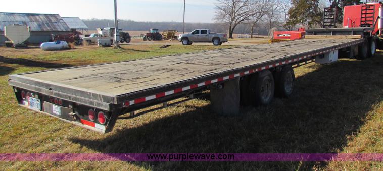image for item G4397 1998 Perry 48' equipment trailer