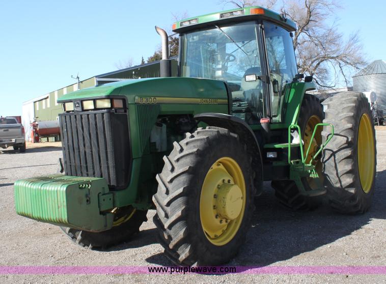 image for item G4445 1995 John Deere 8300 MFWD tractor