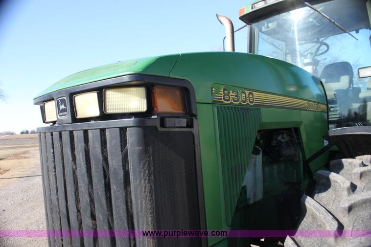 image for item G4445 1995 John Deere 8300 MFWD tractor