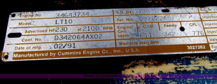 image for item G9192 1991 Ford 846 Versatile 4WD tractor