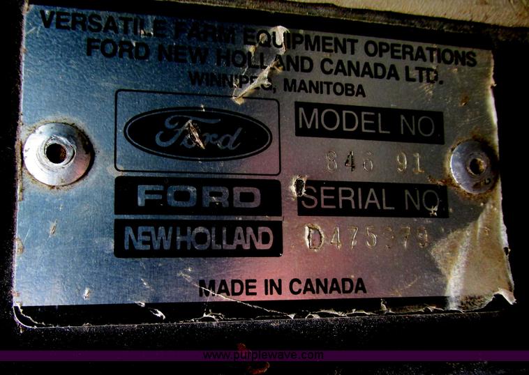 image for item G9192 1991 Ford 846 Versatile 4WD tractor