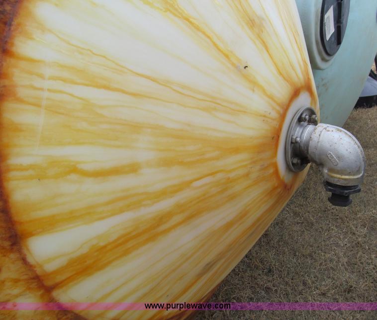 image for item G9689 3,000 gallon cone bottom poly tank