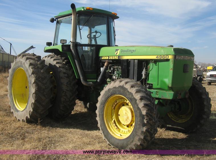image for item H4334 1992 John Deere 4960 MFWD tractor