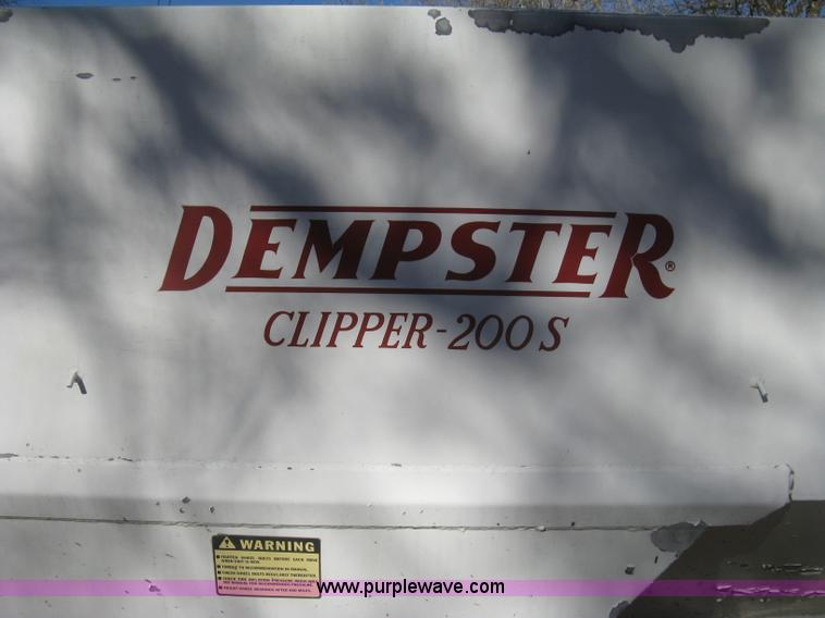 image for item I5740 Dempster Clipper 200S dry fertilizer spreader