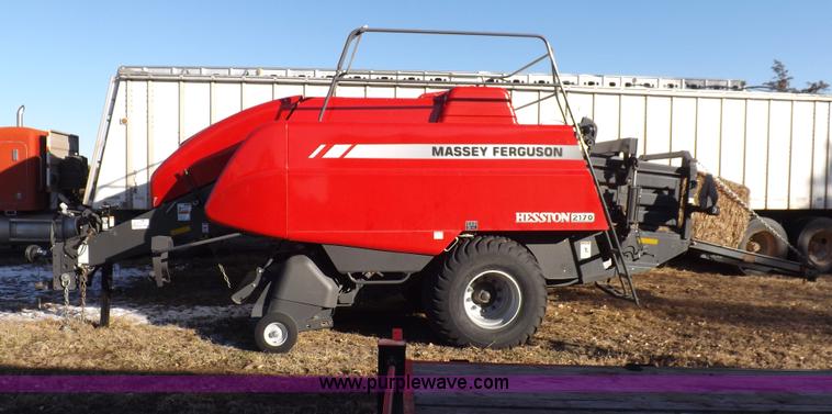 image for item I9221 2012 Massey Ferguson Hesston 2170 hay baler
