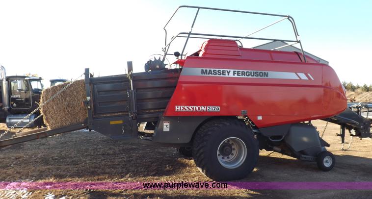 image for item I9221 2012 Massey Ferguson Hesston 2170 hay baler