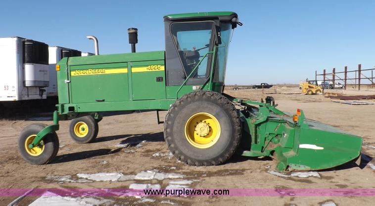 image for item I9238 2007 John Deere 4995 swather
