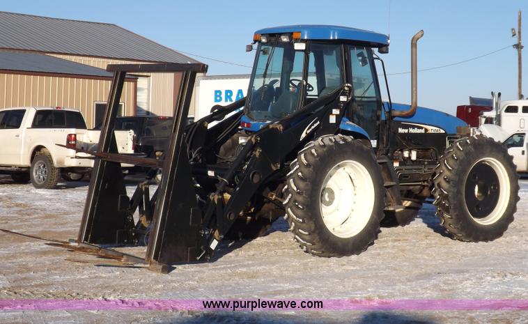 image for item I9240 2005 New Holland TV145 MFWD bi-directional tractor
