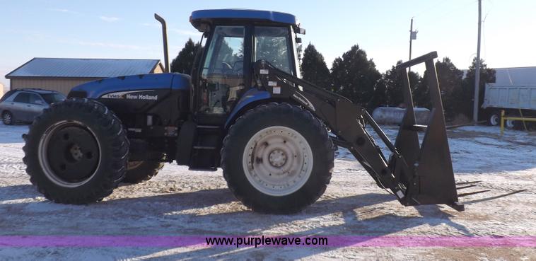 image for item I9240 2005 New Holland TV145 MFWD bi-directional tractor