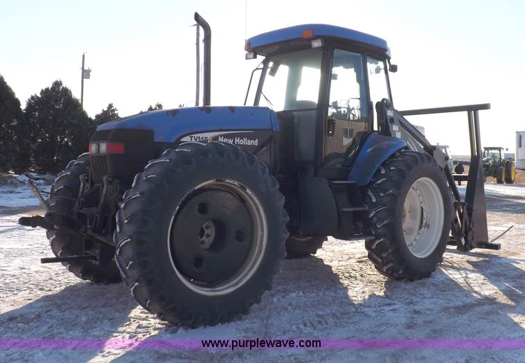 image for item I9240 2005 New Holland TV145 MFWD bi-directional tractor