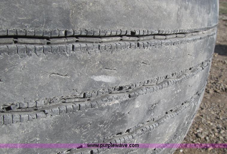 image for item Z9730 (2) Dunlop 11R24.5 steer axle tires