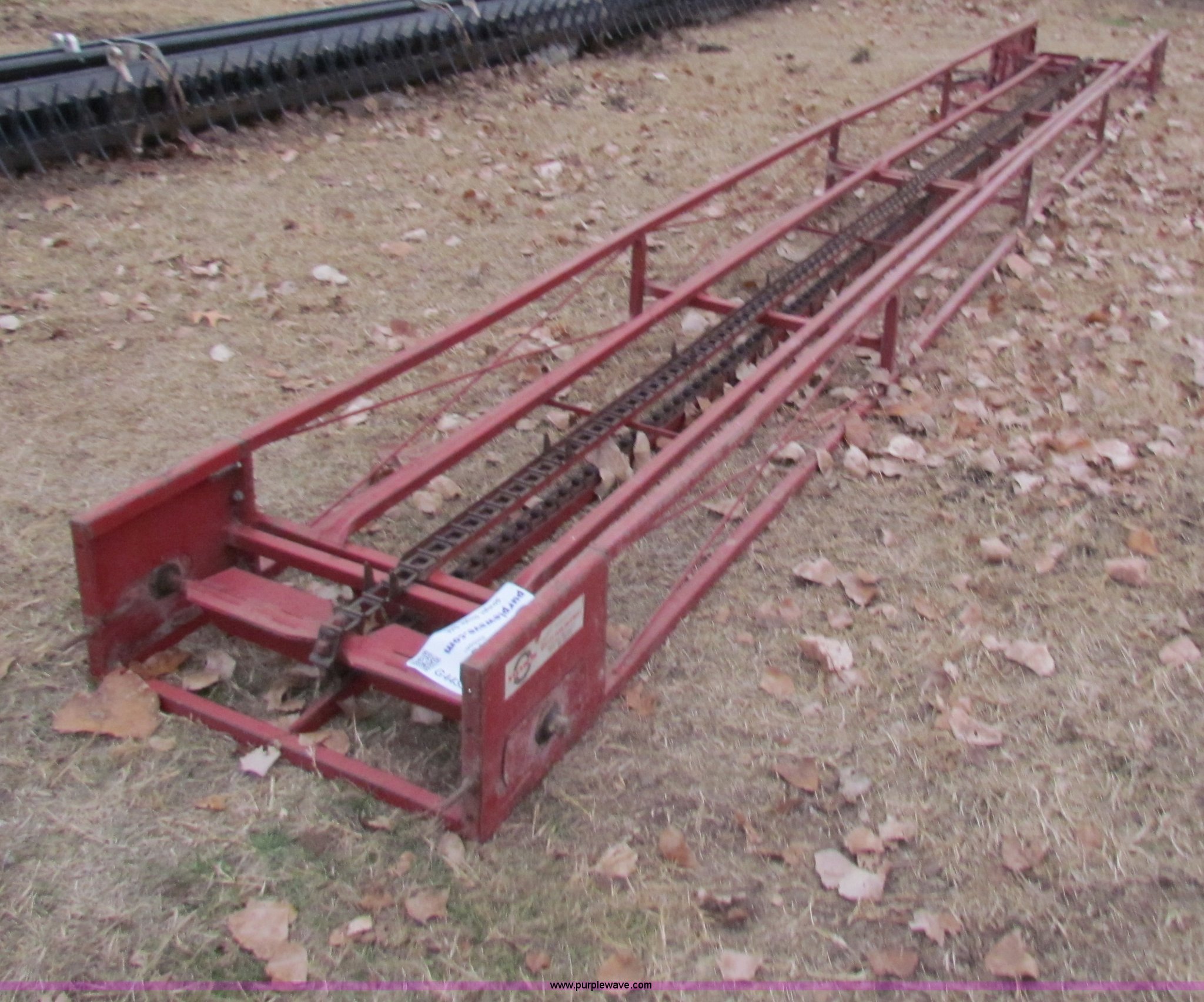 Small square bale elevator in Newkirk, OK Item G4435 sold Purple Wave