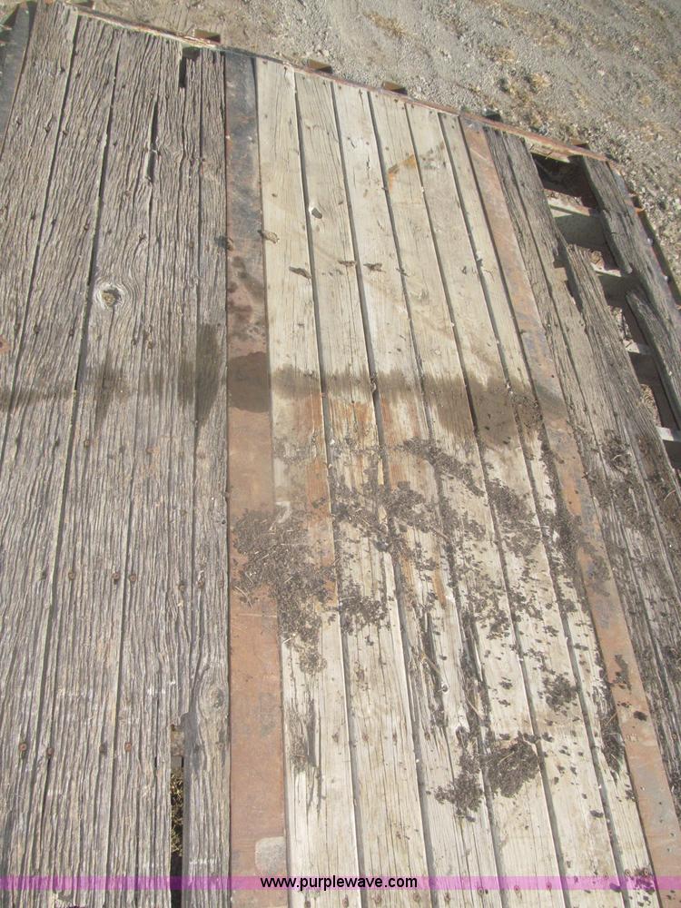 image for item AE9377 1974 Dorsey 30' dozer triple axle trailer