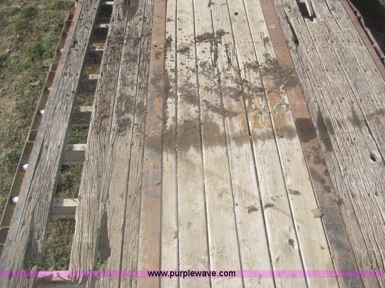 image for item AE9377 1974 Dorsey 30' dozer triple axle trailer