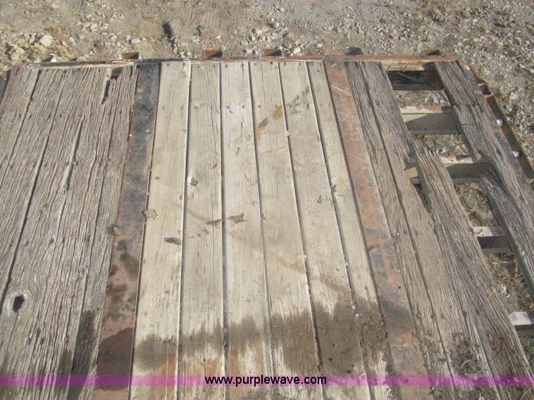 image for item AE9377 1974 Dorsey 30' dozer triple axle trailer