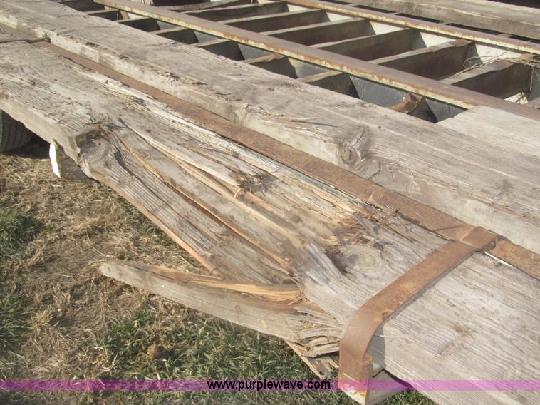 image for item AE9377 1974 Dorsey 30' dozer triple axle trailer