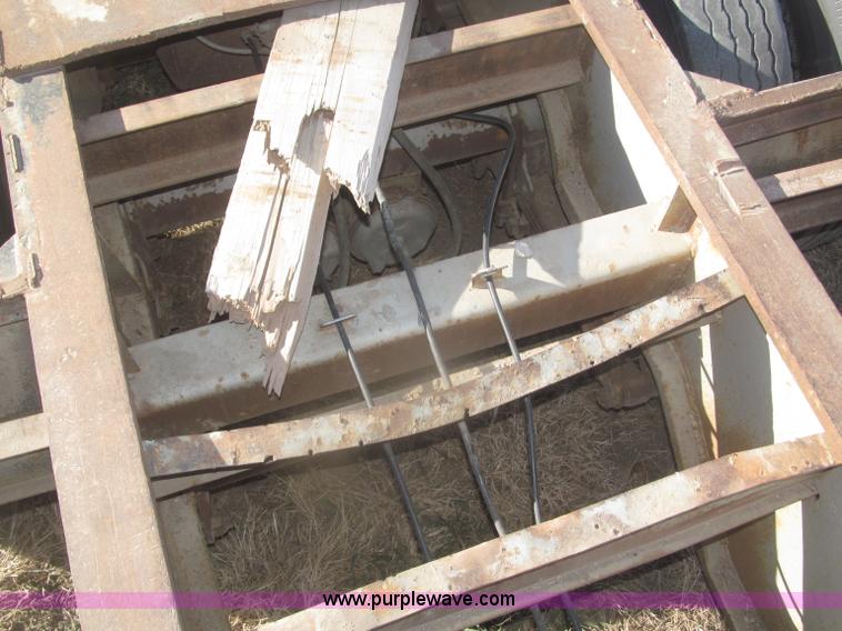 image for item AE9377 1974 Dorsey 30' dozer triple axle trailer