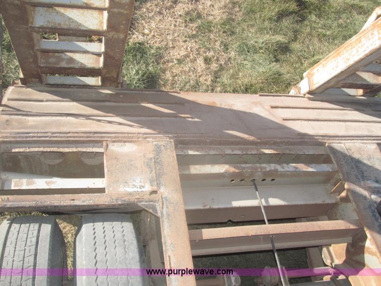 image for item AE9377 1974 Dorsey 30' dozer triple axle trailer