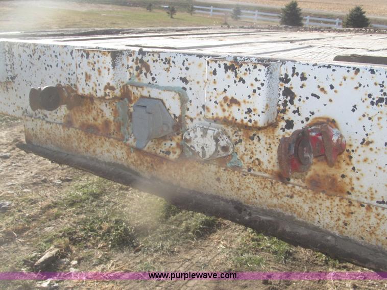 image for item AE9377 1974 Dorsey 30' dozer triple axle trailer