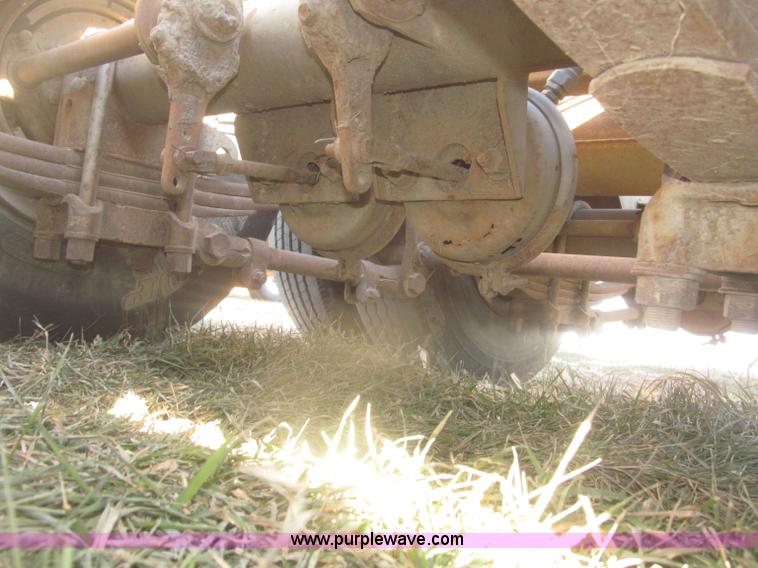 image for item AE9377 1974 Dorsey 30' dozer triple axle trailer