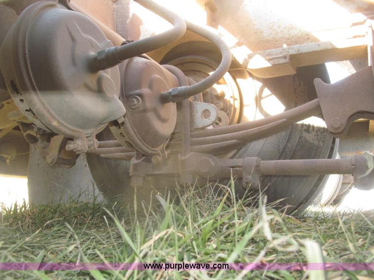 image for item AE9377 1974 Dorsey 30' dozer triple axle trailer