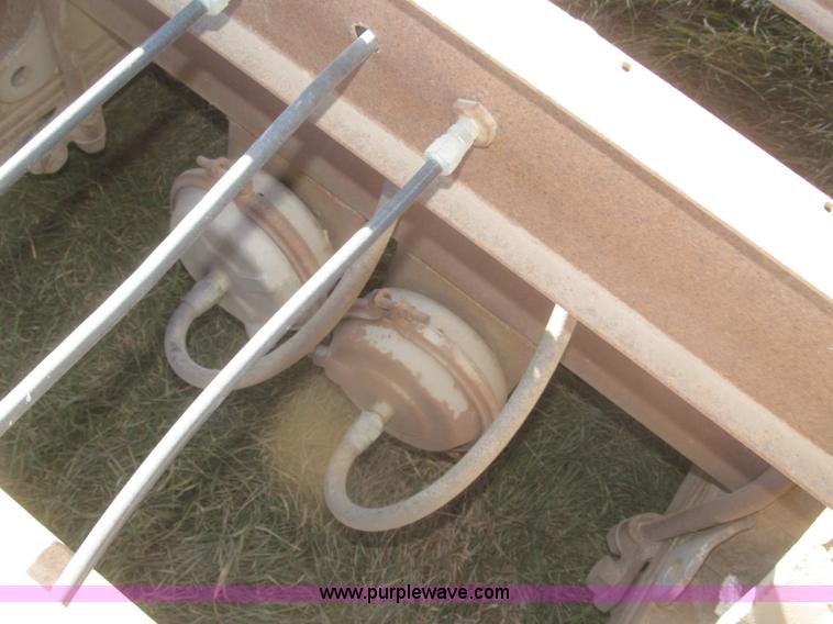 image for item AE9377 1974 Dorsey 30' dozer triple axle trailer