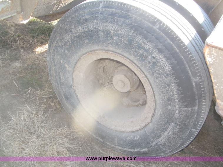 image for item AE9377 1974 Dorsey 30' dozer triple axle trailer