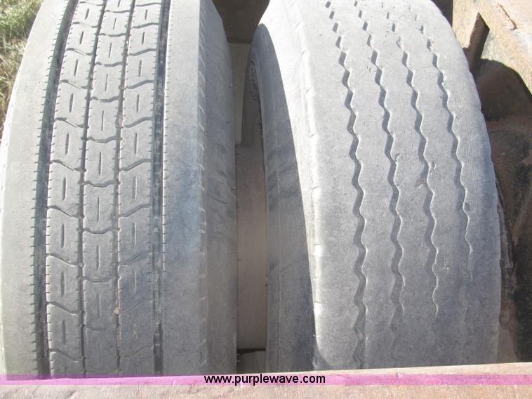 image for item AE9377 1974 Dorsey 30' dozer triple axle trailer