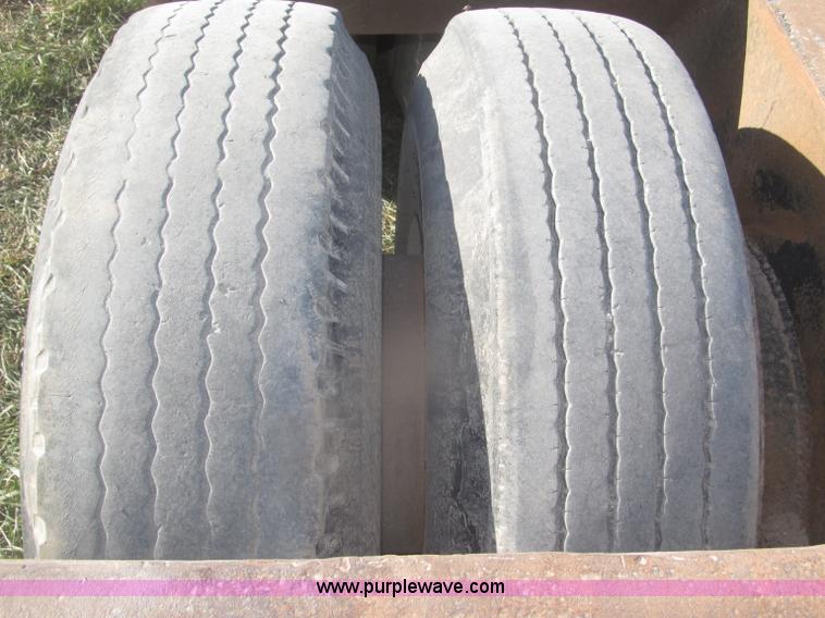 image for item AE9377 1974 Dorsey 30' dozer triple axle trailer