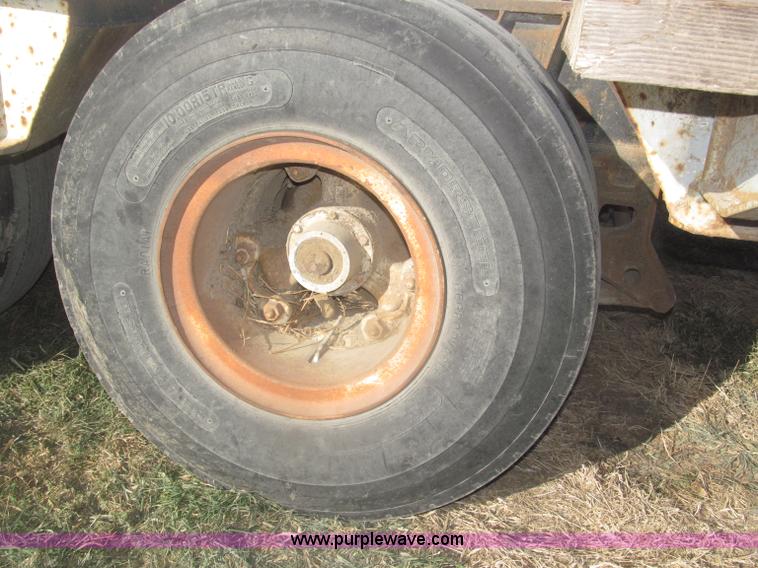 image for item AE9377 1974 Dorsey 30' dozer triple axle trailer