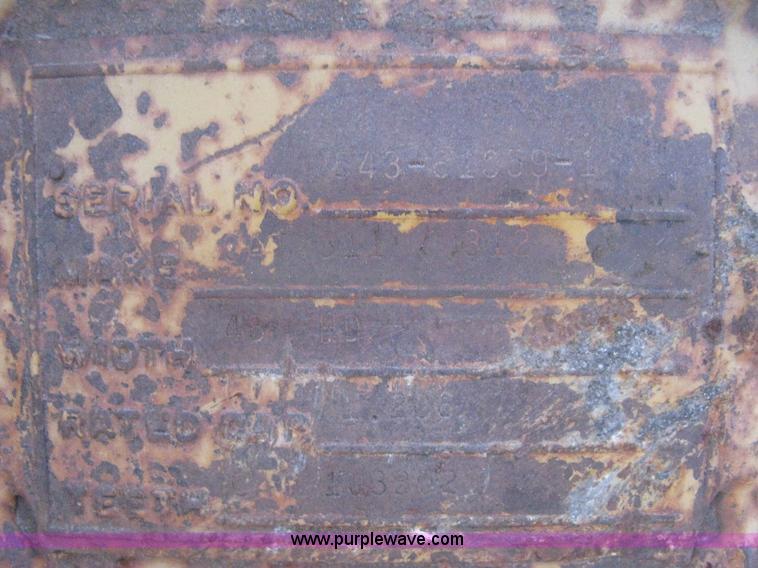 image for item AX9548 Caterpillar six tooth bucket