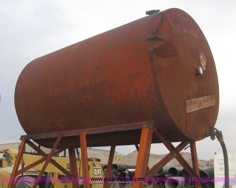 image for item AX9551 (2) gravity flow fuel tanks on stands