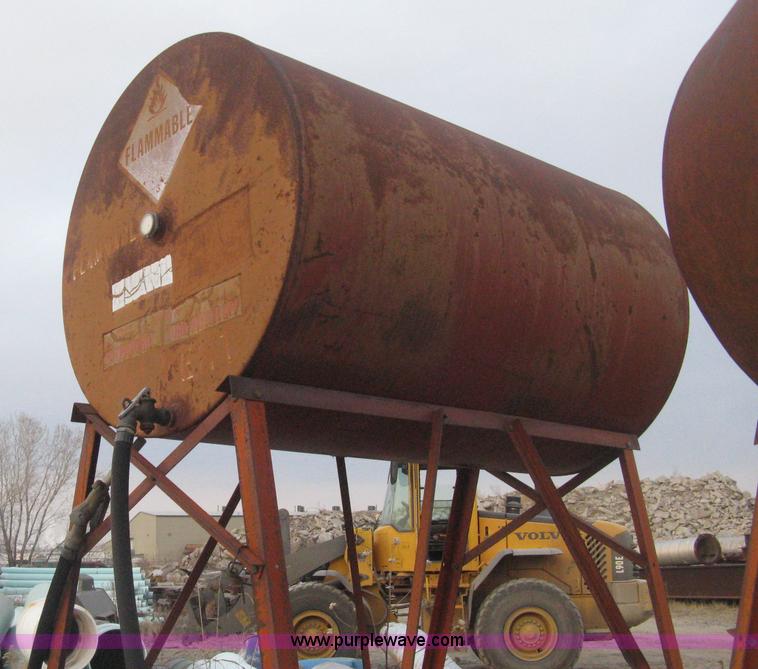 image for item AX9551 (2) gravity flow fuel tanks on stands