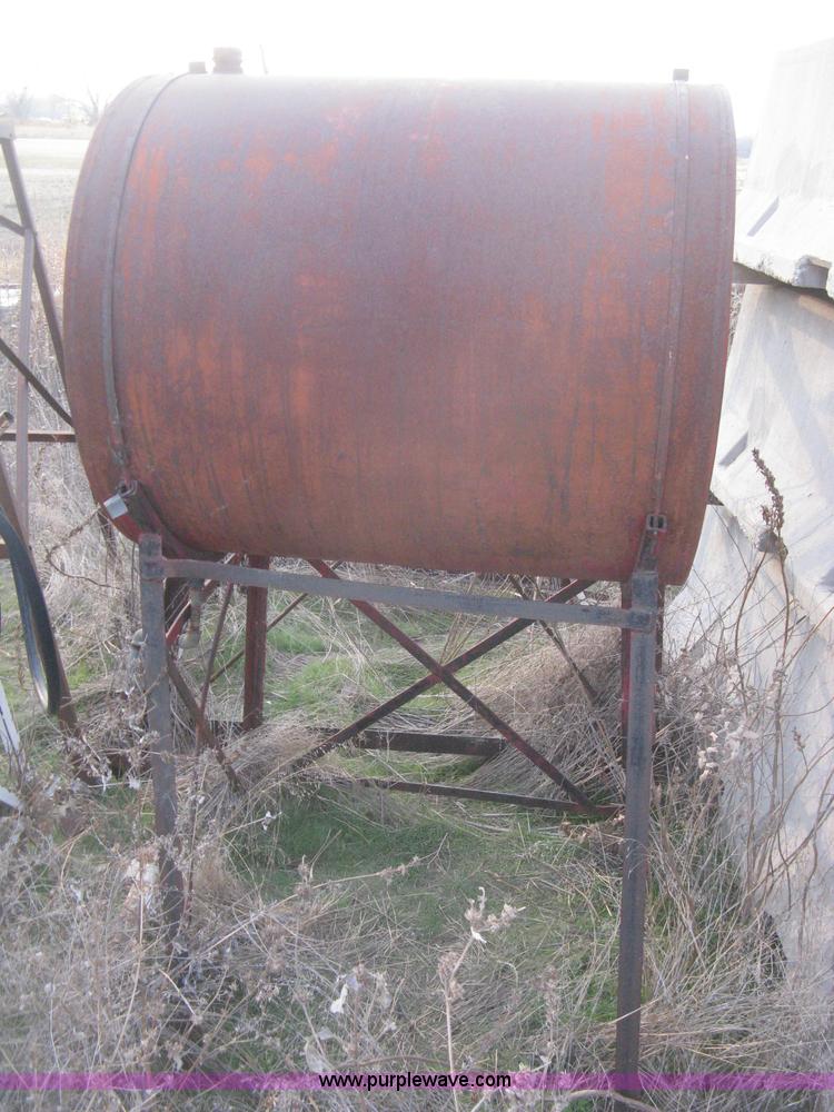 image for item AX9552 (2) gravity flow fuel tanks on stands