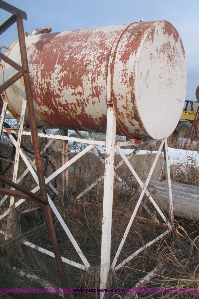 image for item AX9552 (2) gravity flow fuel tanks on stands