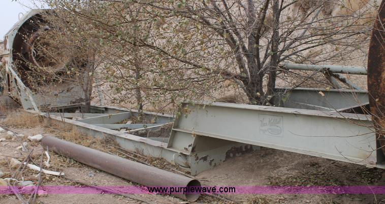 image for item C3624 Cedar Rapids burner unit mounted on frame