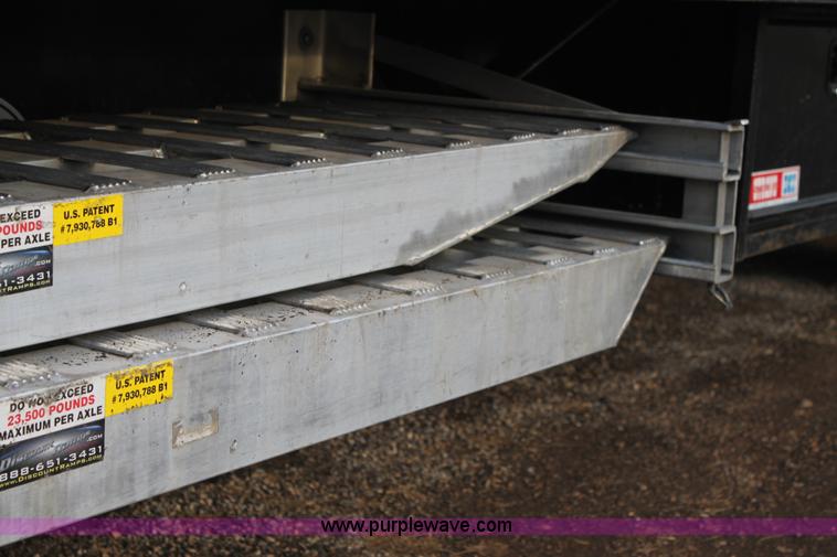 image for item C3640 2008 Direct drop deck trailer