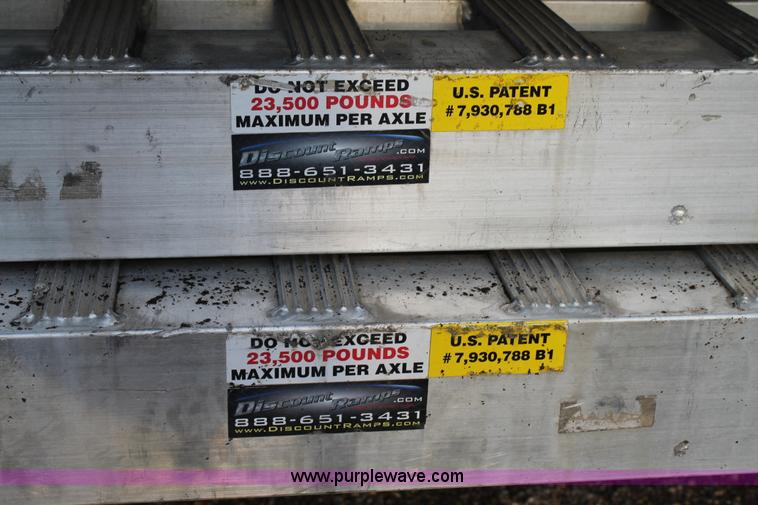 image for item C3640 2008 Direct drop deck trailer