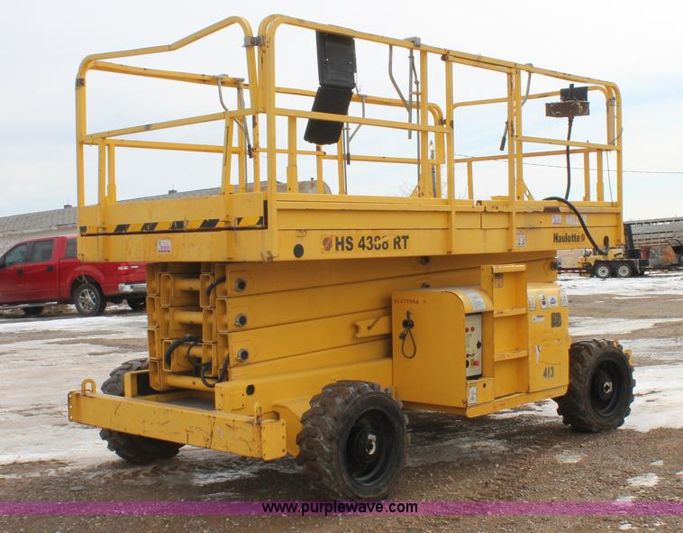 image for item C3641 2002 Haulotte HS4388RT scissor lift