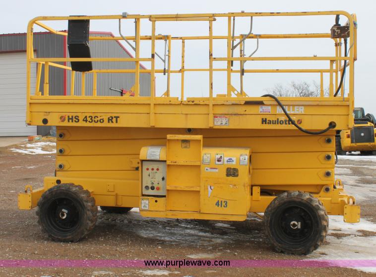 image for item C3641 2002 Haulotte HS4388RT scissor lift
