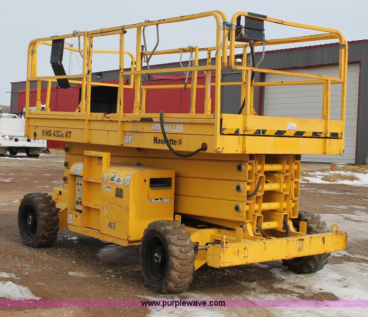 image for item C3641 2002 Haulotte HS4388RT scissor lift