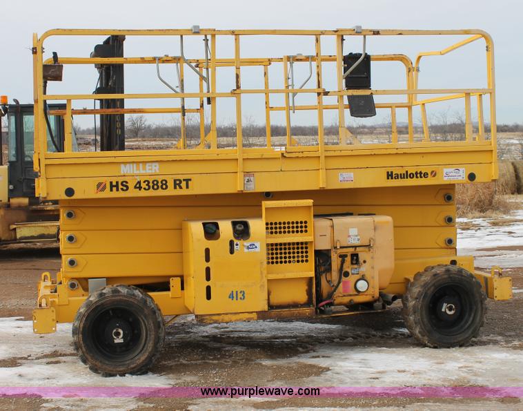 image for item C3641 2002 Haulotte HS4388RT scissor lift