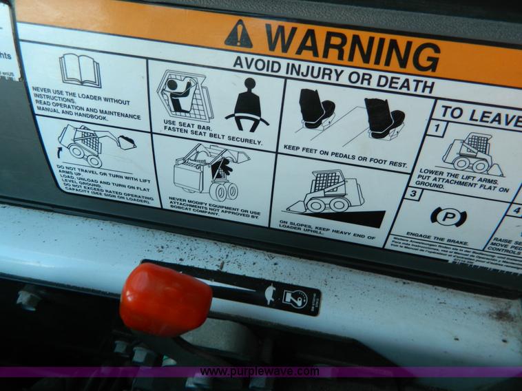 image for item D6080 2011 Bobcat S175 skid steer