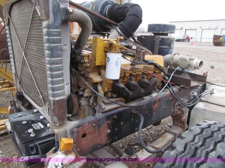 image for item E4641 Shop built single axle portable cement blower