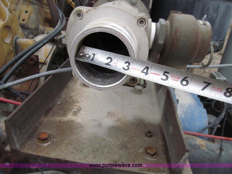 image for item E4641 Shop built single axle portable cement blower